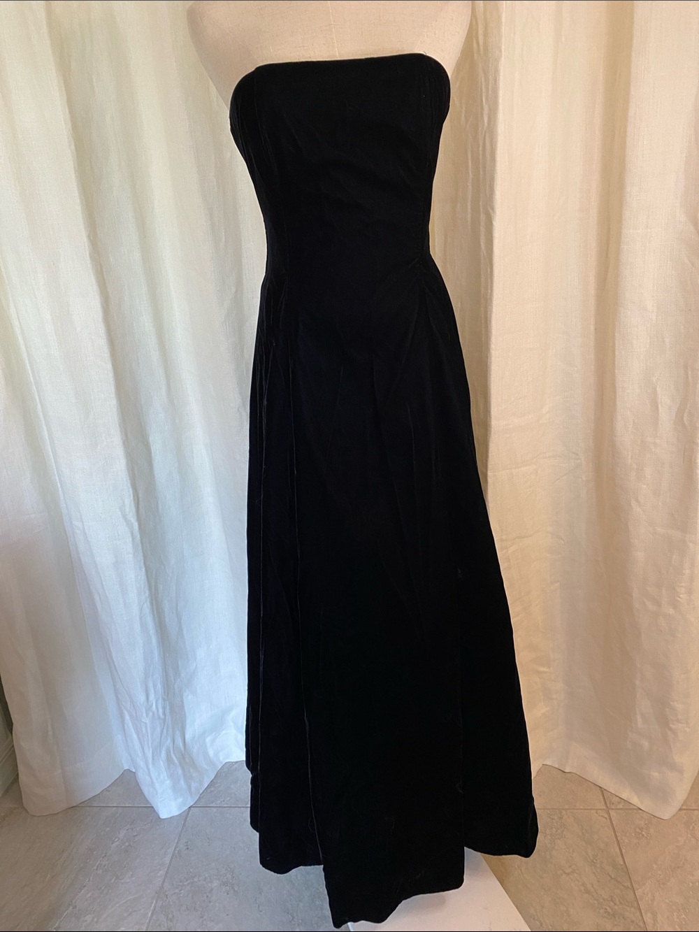 Scott McClintock Velvet Dress